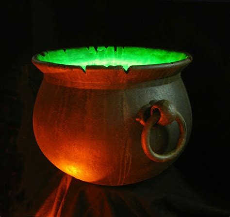 Stirring witch cauldrrn